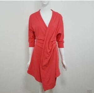 Lululemon Rare Namaste Coverup Wrap Cardigan Sweater - Coral sz 6